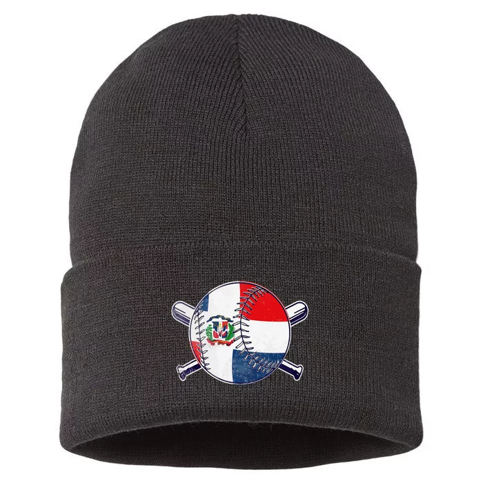 Dominican Republic Baseball Dominicana Sustainable Knit Beanie