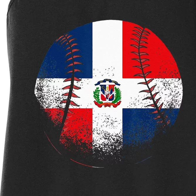 Dominican Republic Baseball Dominicana Women's Racerback Tank