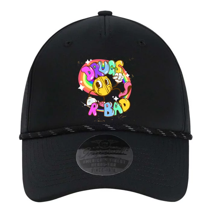 Drugs R Bad Cool Gift Performance The Dyno Cap