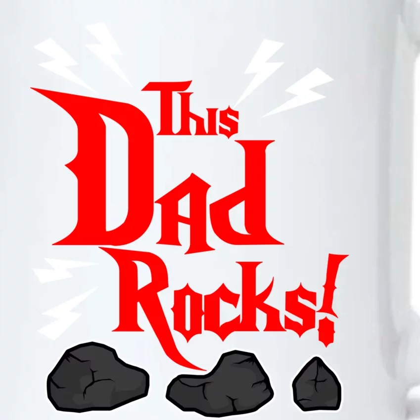 Dad Rock Collector Geologist Fathers Day Geology Collecting Cute Gift Black Color Changing Mug