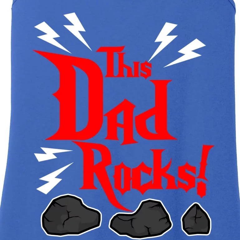 Dad Rock Collector Geologist Fathers Day Geology Collecting Cute Gift Ladies Essential Tank