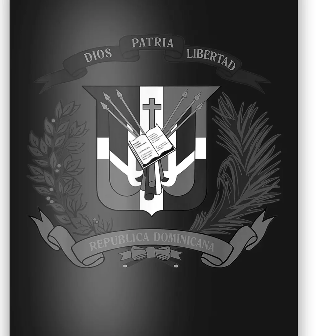 Dominican Republic Coat Of Arms Poster