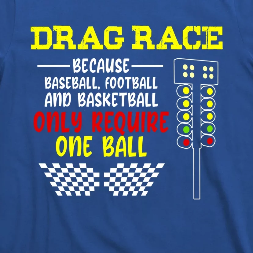 Drag Racing Christmas Tree Design Racing Design Horsepower Gift T-Shirt