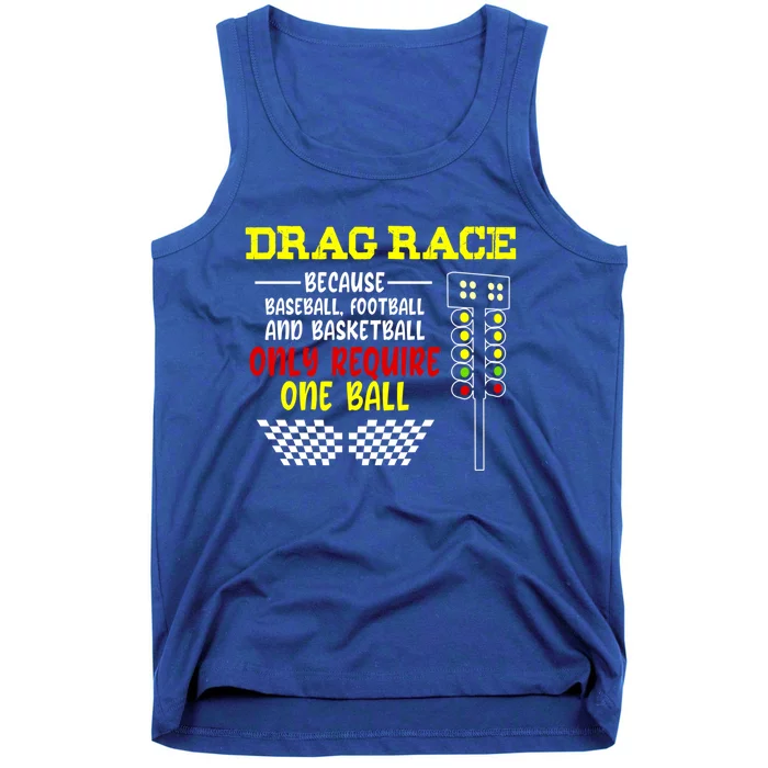 Drag Racing Christmas Tree Design Racing Design Horsepower Gift Tank Top