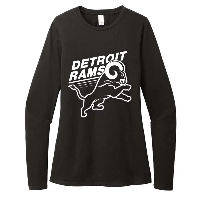 Detroit Rams Champions Football Womens CVC Long Sleeve Shirt