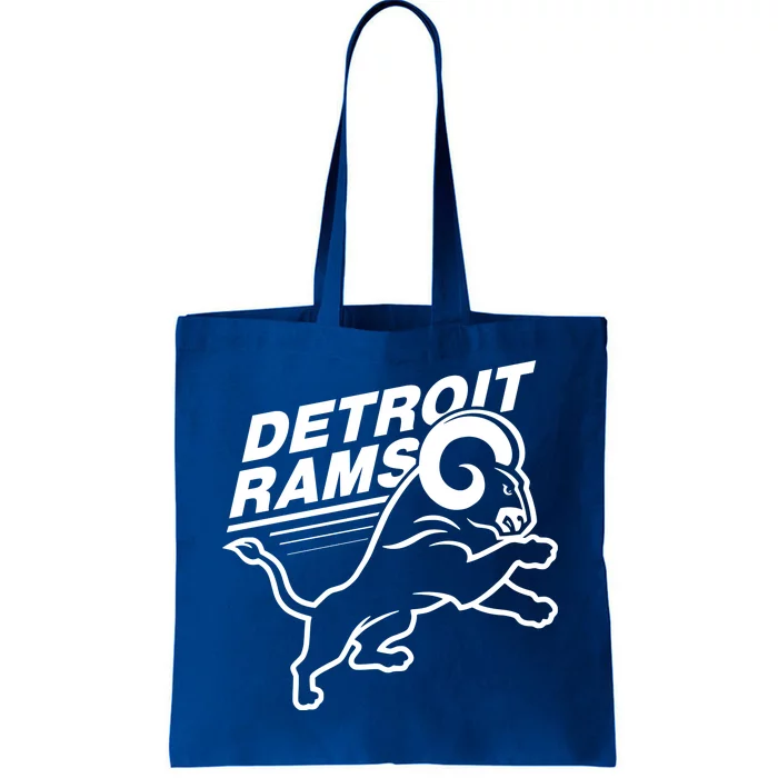 Detroit Rams Champions Football Tote Bag