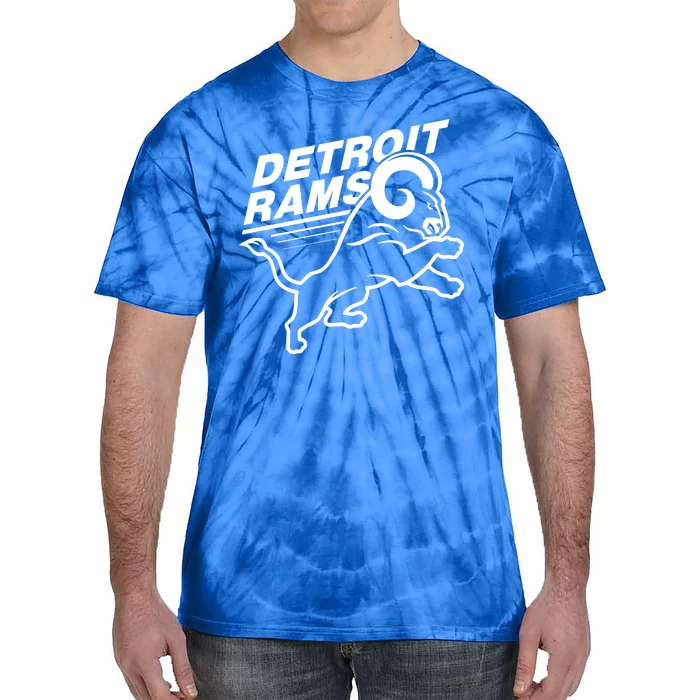 Detroit Rams Champions Football Tie-Dye T-Shirt