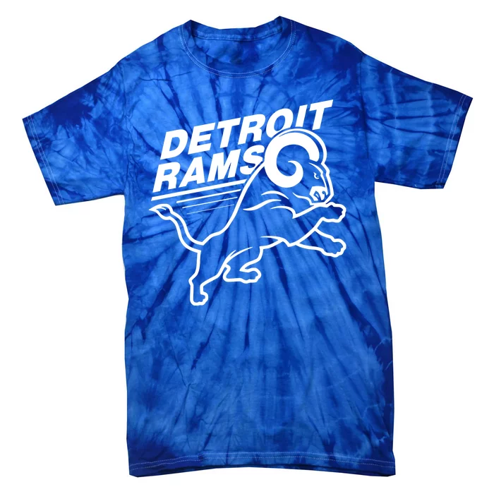 Detroit Rams Champions Football Tie-Dye T-Shirt