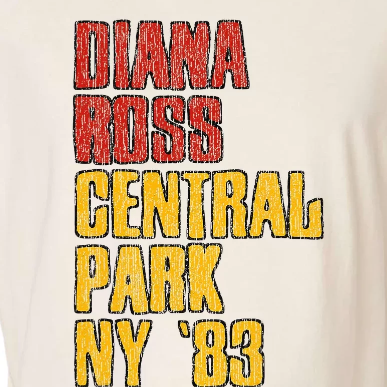 Diana Ross Central Park 1983 Garment-Dyed Women's Muscle Tee