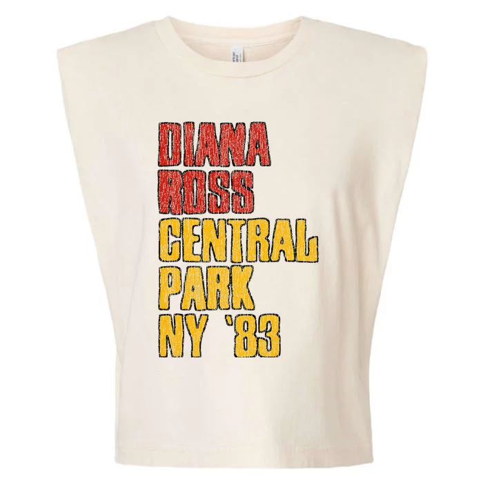 Diana Ross Central Park 1983 Garment-Dyed Women's Muscle Tee