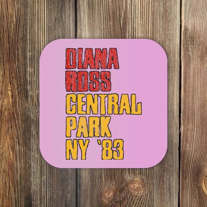 Diana Ross Central Park 1983 Coaster