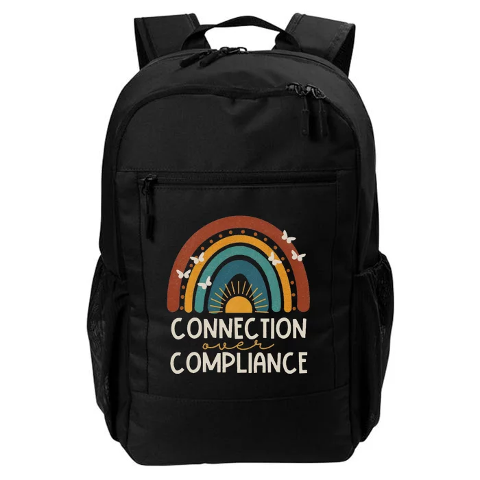 Dyslexia Rainbow Connection Over Compliance Sped Teacher ABA Daily Commute Backpack