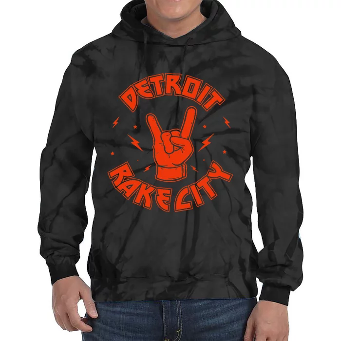 Detroit Rake City Detroit Lovers Tie Dye Hoodie