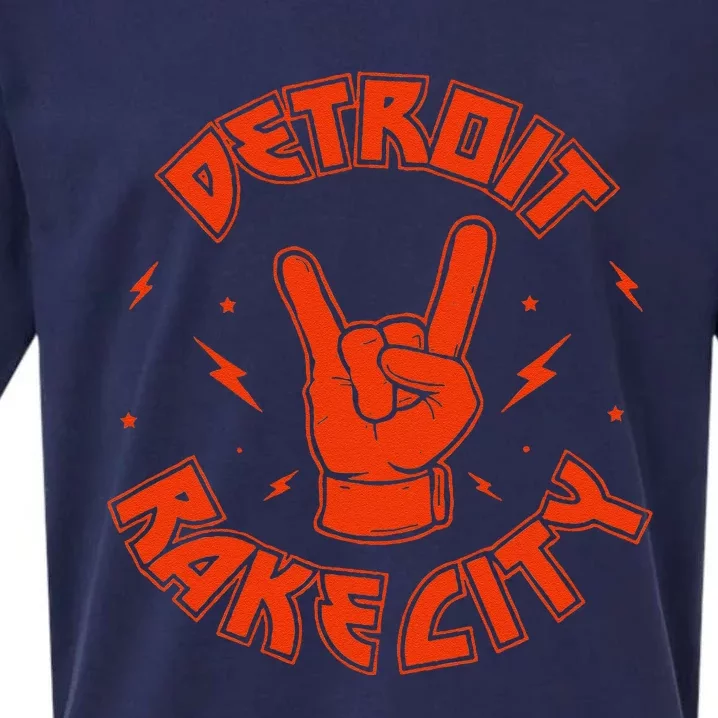 Detroit Rake City Detroit Lovers Sueded Cloud Jersey T-Shirt