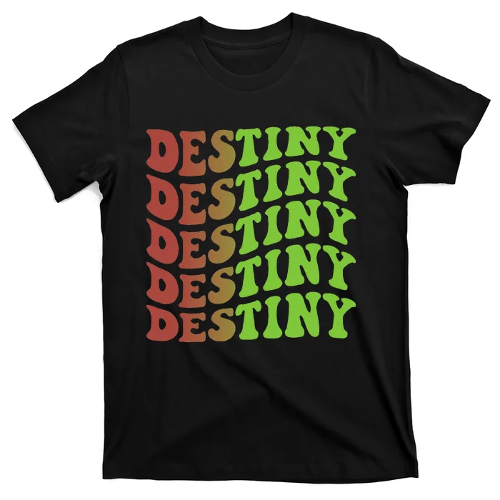 Destiny Retro Christmas Inspirational T-Shirt