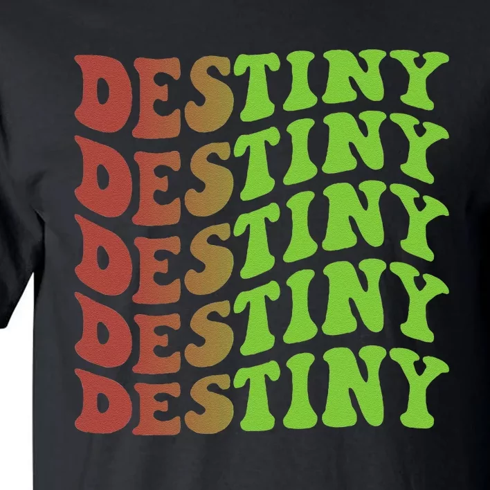 Destiny Retro Christmas Inspirational Tall T-Shirt