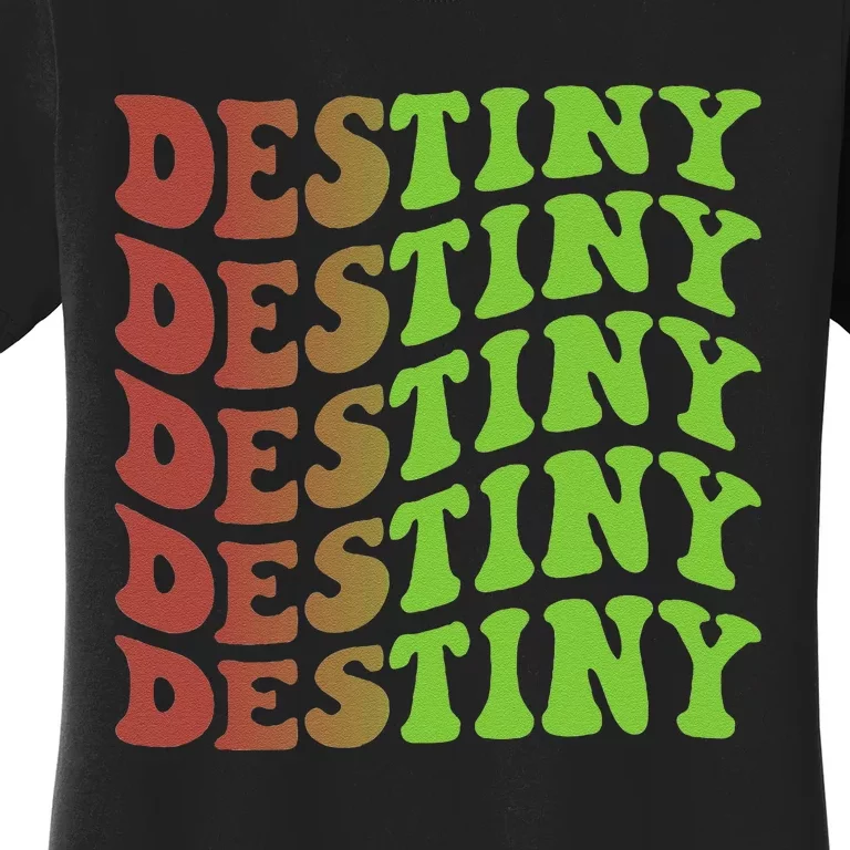 Destiny Retro Christmas Inspirational Women's T-Shirt