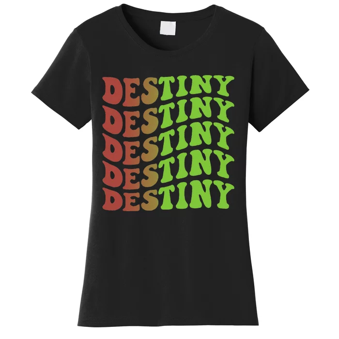 Destiny Retro Christmas Inspirational Women's T-Shirt