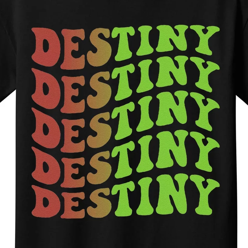 Destiny Retro Christmas Inspirational Kids T-Shirt