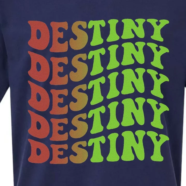 Destiny Retro Christmas Inspirational Sueded Cloud Jersey T-Shirt