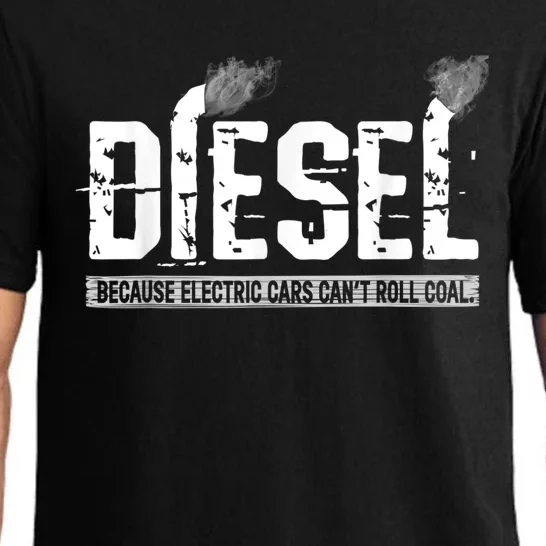 Diesel Rolling Coal Funny Gift Pajama Set