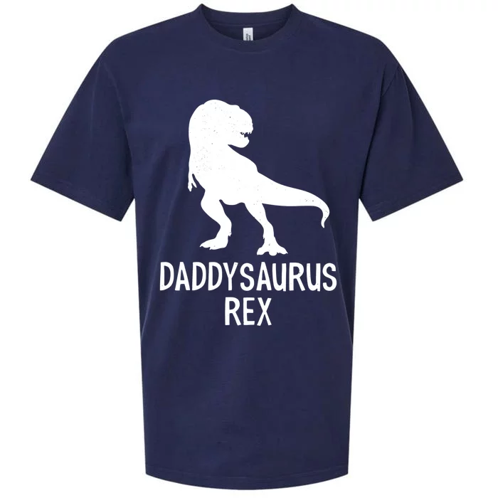 Daddysaurus Rex Cool Gift Sueded Cloud Jersey T-Shirt