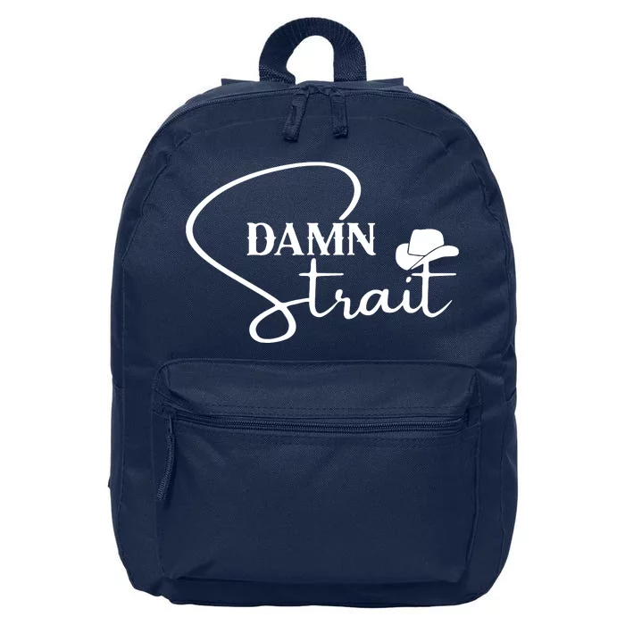 Damn Retro Cowboy Hats Western Country Music 16 in Basic Backpack