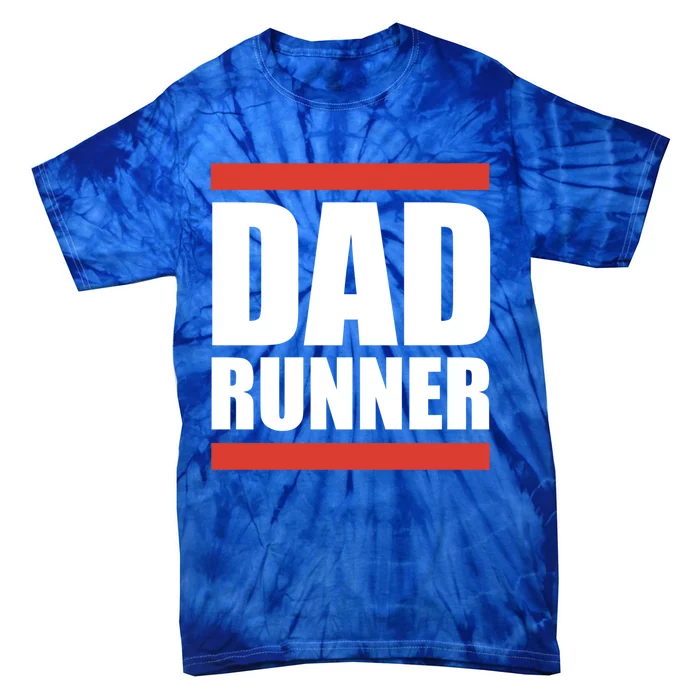 Dad Runner Cool Dad Sports Fitness Tee Father's Day Tee Gift Tie-Dye T-Shirt