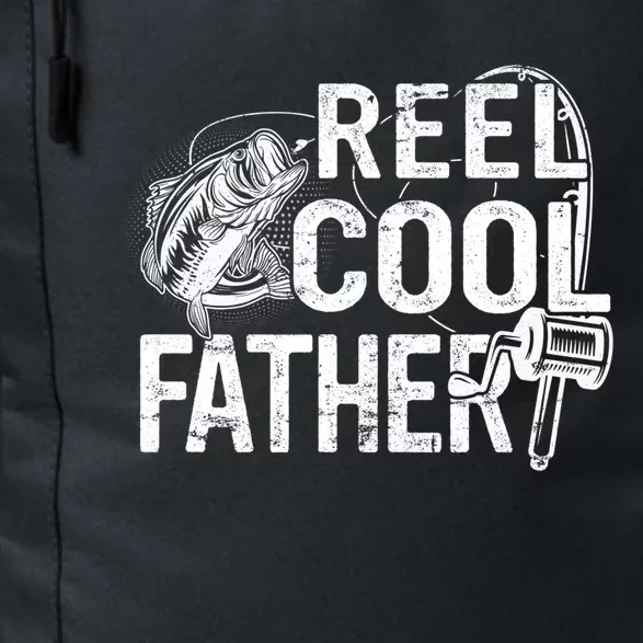 Distressed Reel Cool Father Fishing Fathers Day Meaningful Gift Daily Commute Backpack