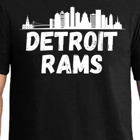 Detroit Rams City View Pajama Set