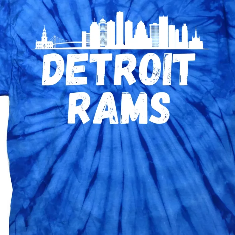 Detroit Rams City View Tie-Dye T-Shirt