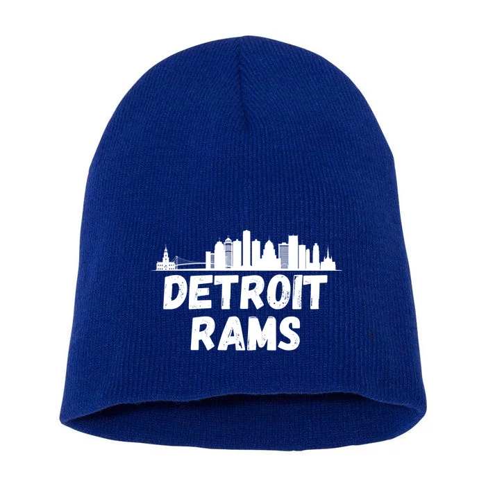 Detroit Rams City View Short Acrylic Beanie