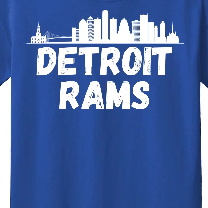 Detroit Rams City View Kids T-Shirt