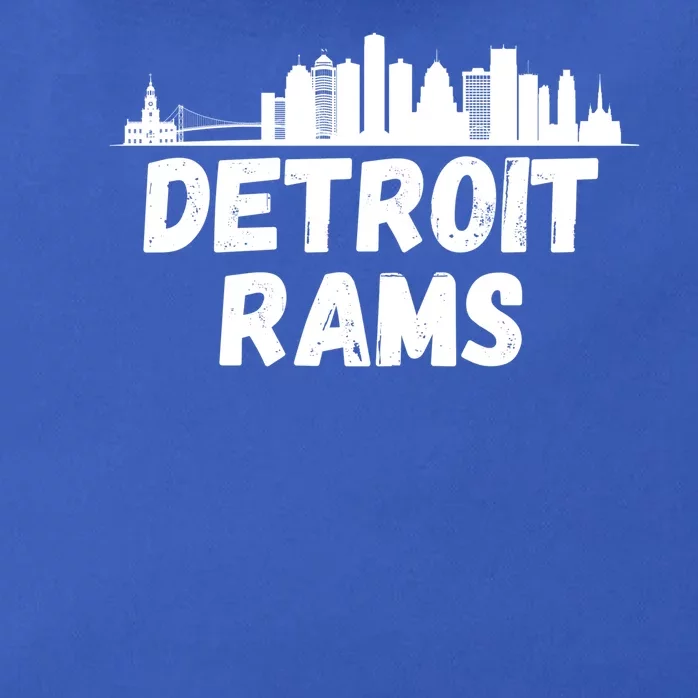 Detroit Rams City View Zip Tote Bag