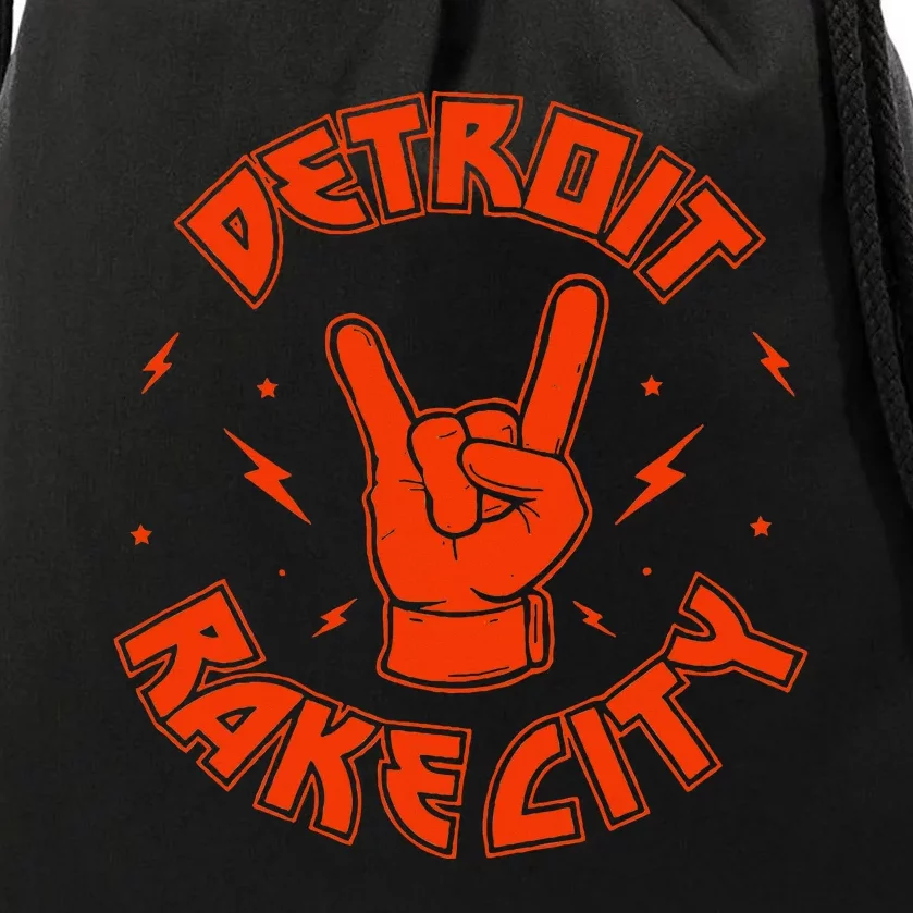 Detroit Rake City Detroit Lovers Drawstring Bag