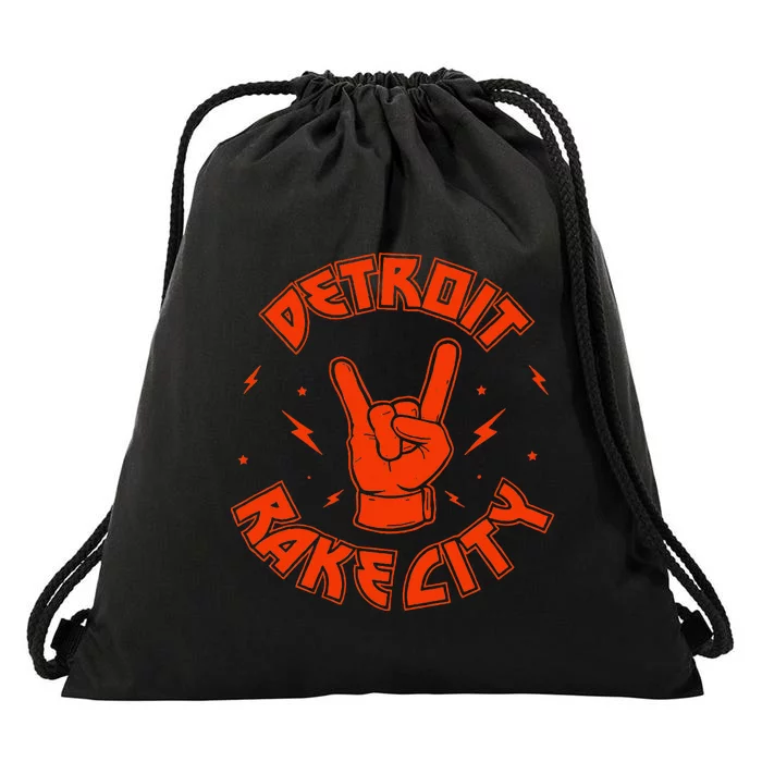 Detroit Rake City Detroit Lovers Drawstring Bag