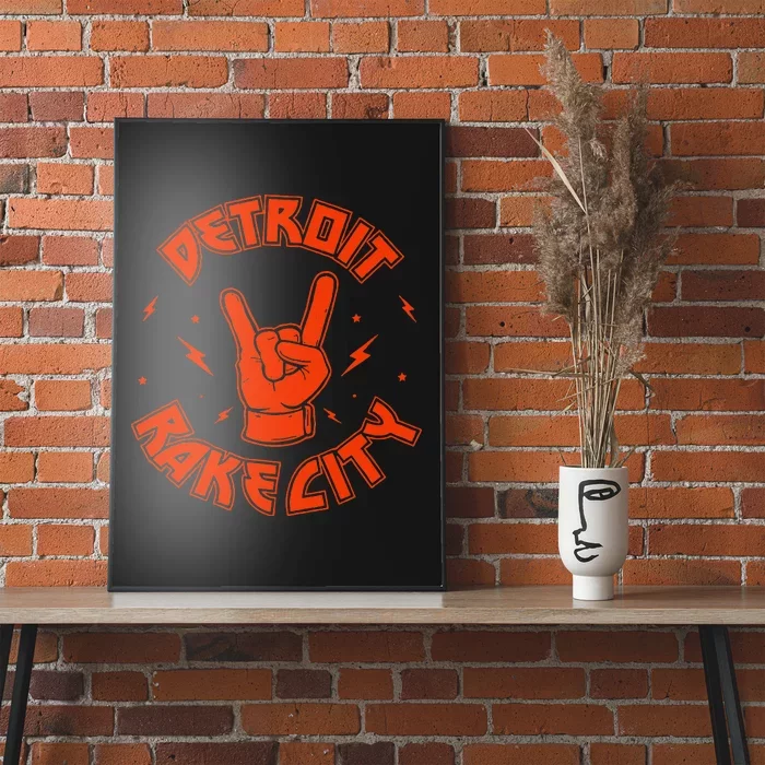 Detroit Rake City Detroit Lovers Poster