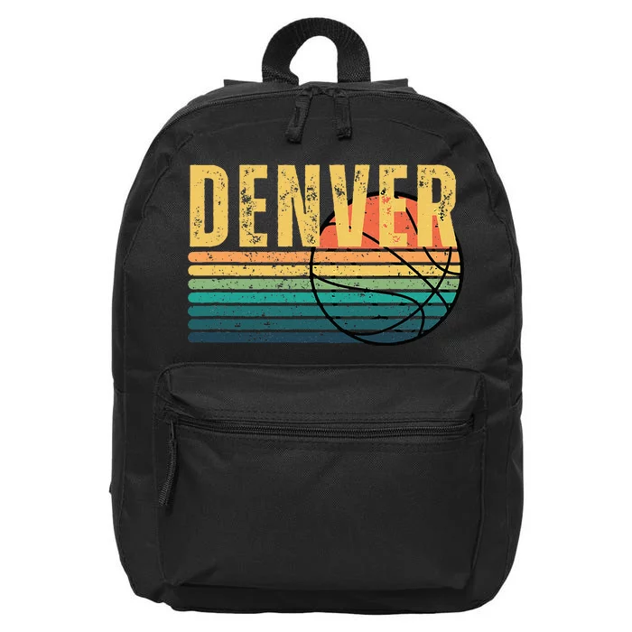 Denver Retro 16 in Basic Backpack