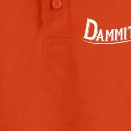 Dammit Randy Dry Zone Grid Performance Polo