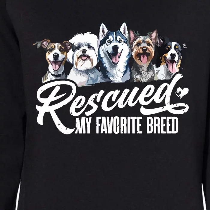 Dog Rescue Dog Dog Adoption Adopted Dog Dog Lover Womens California Wash Sweatshirt