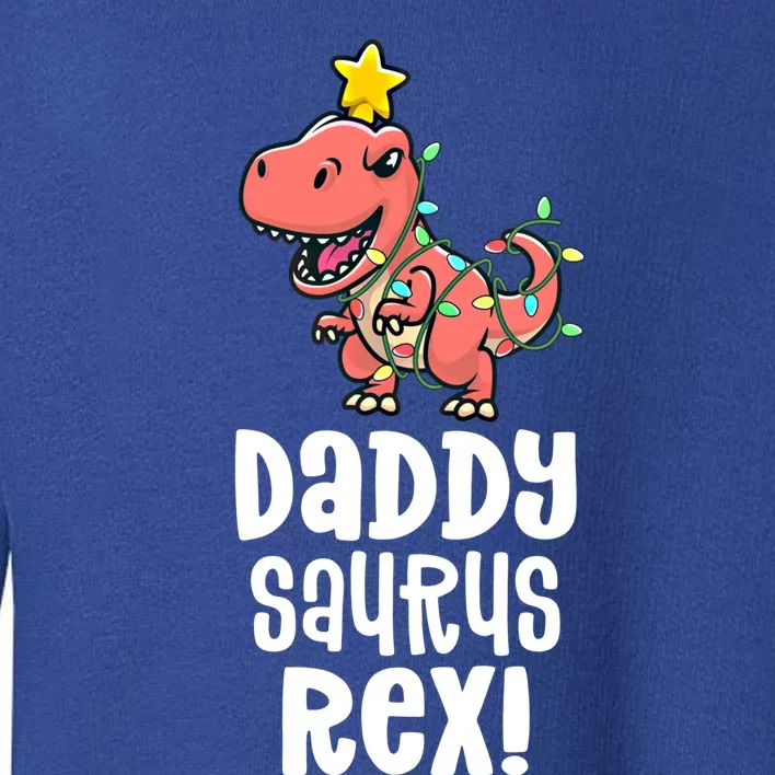 Daddysaurus Rex Dad Matching Dino Family Dinosaur Pajamas Cute Gift Toddler Sweatshirt