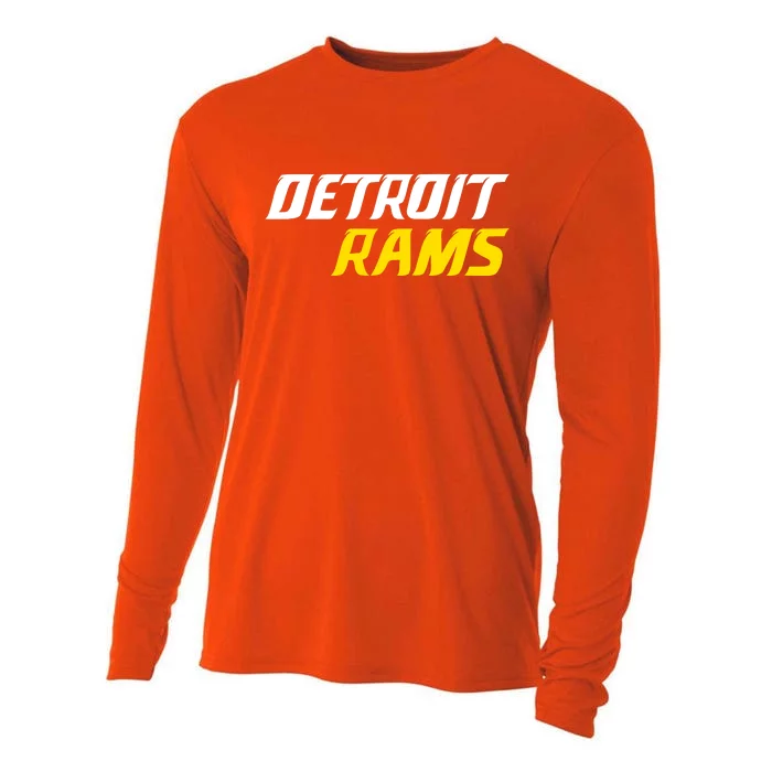 Detroit Rams Cooling Performance Long Sleeve Crew