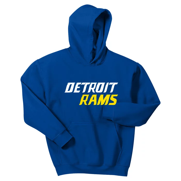 Detroit Rams Kids Hoodie