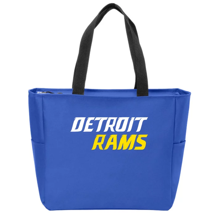 Detroit Rams Zip Tote Bag