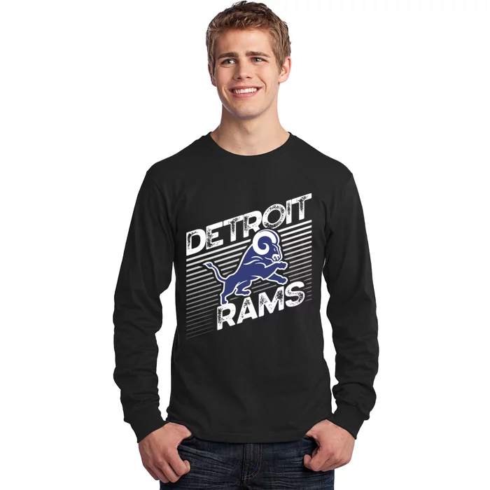 Detroit Rams Long Sleeve Shirt