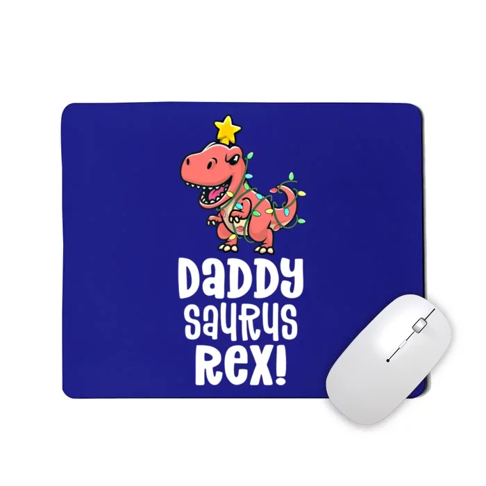 Daddysaurus Rex Dad Matching Dino Family Dinosaur Pajamas Meaningful Gift Mousepad