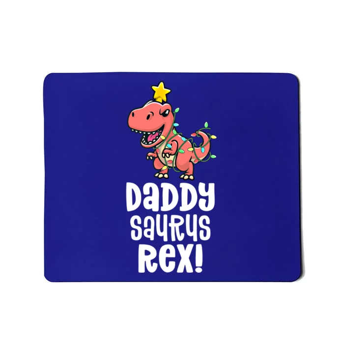 Daddysaurus Rex Dad Matching Dino Family Dinosaur Pajamas Meaningful Gift Mousepad