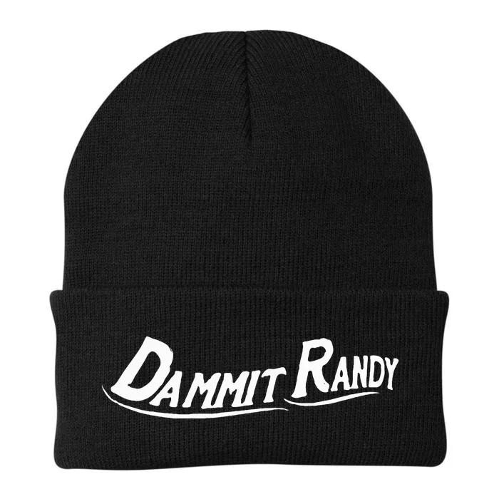 Dammit Randy Knit Cap Winter Beanie