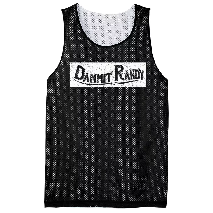 Dammit Randy Mesh Reversible Basketball Jersey Tank