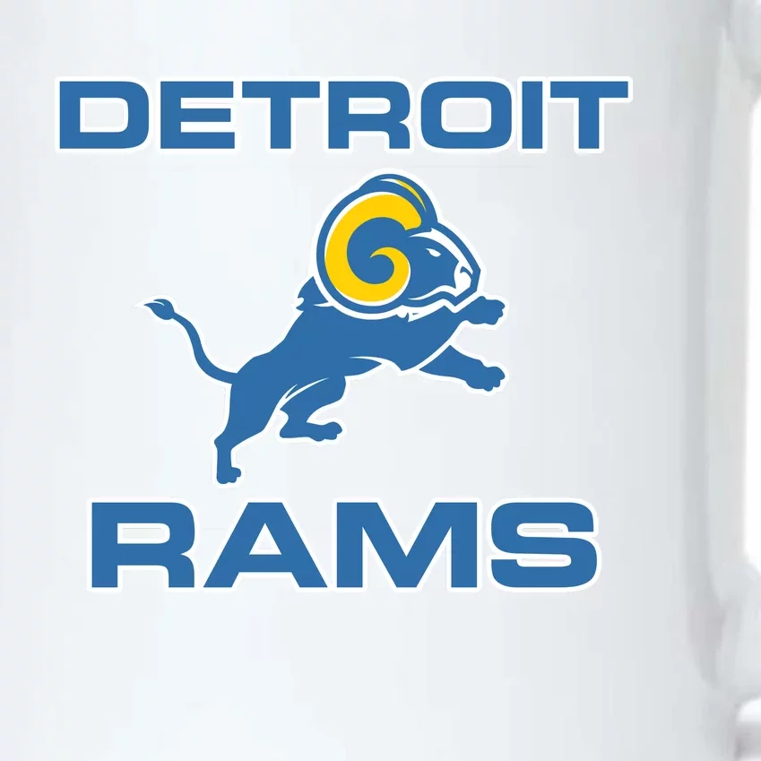 Detroit Rams Black Color Changing Mug